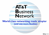 AT&T Business Networks Flash Intro.